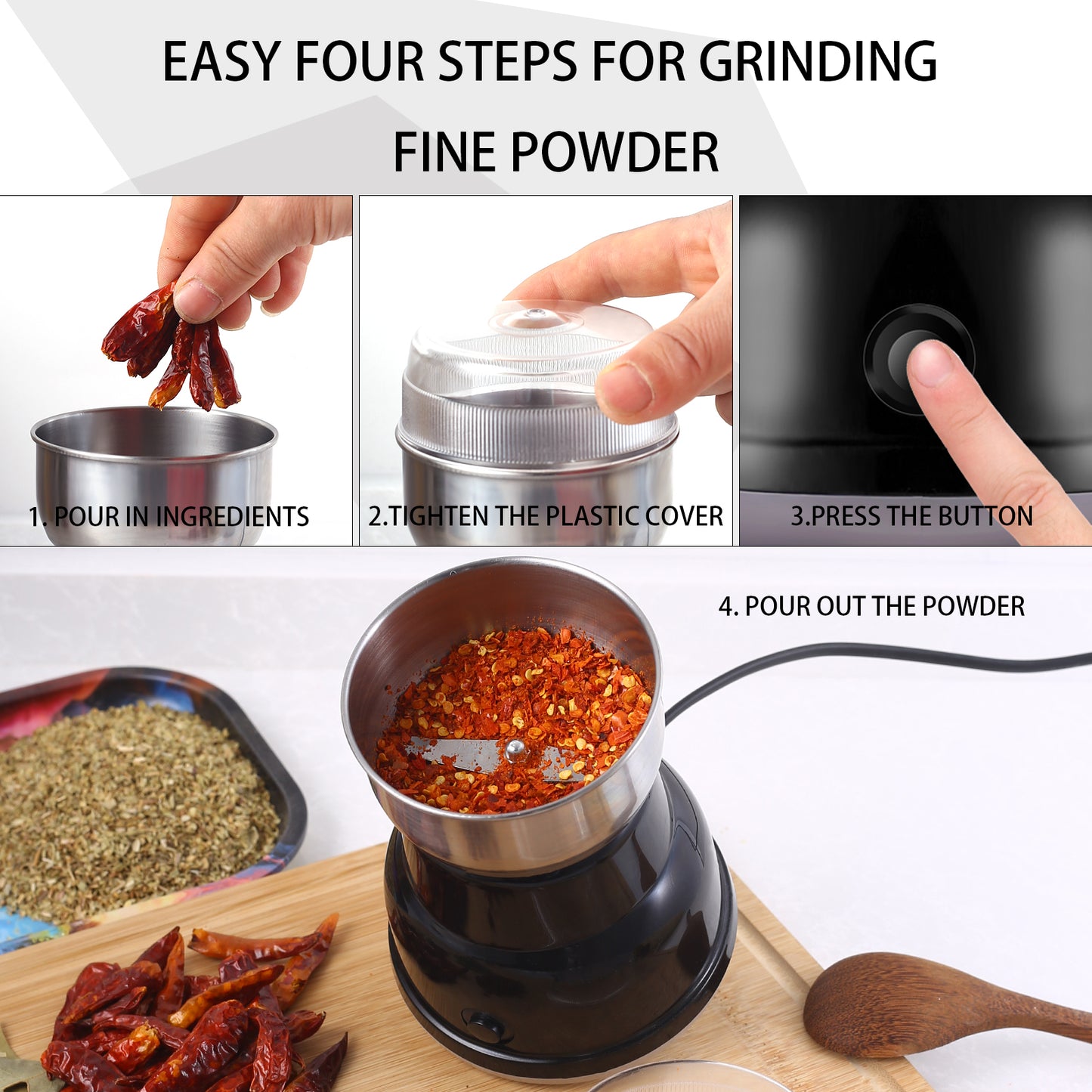 Weedabest Electric Herb Grinder