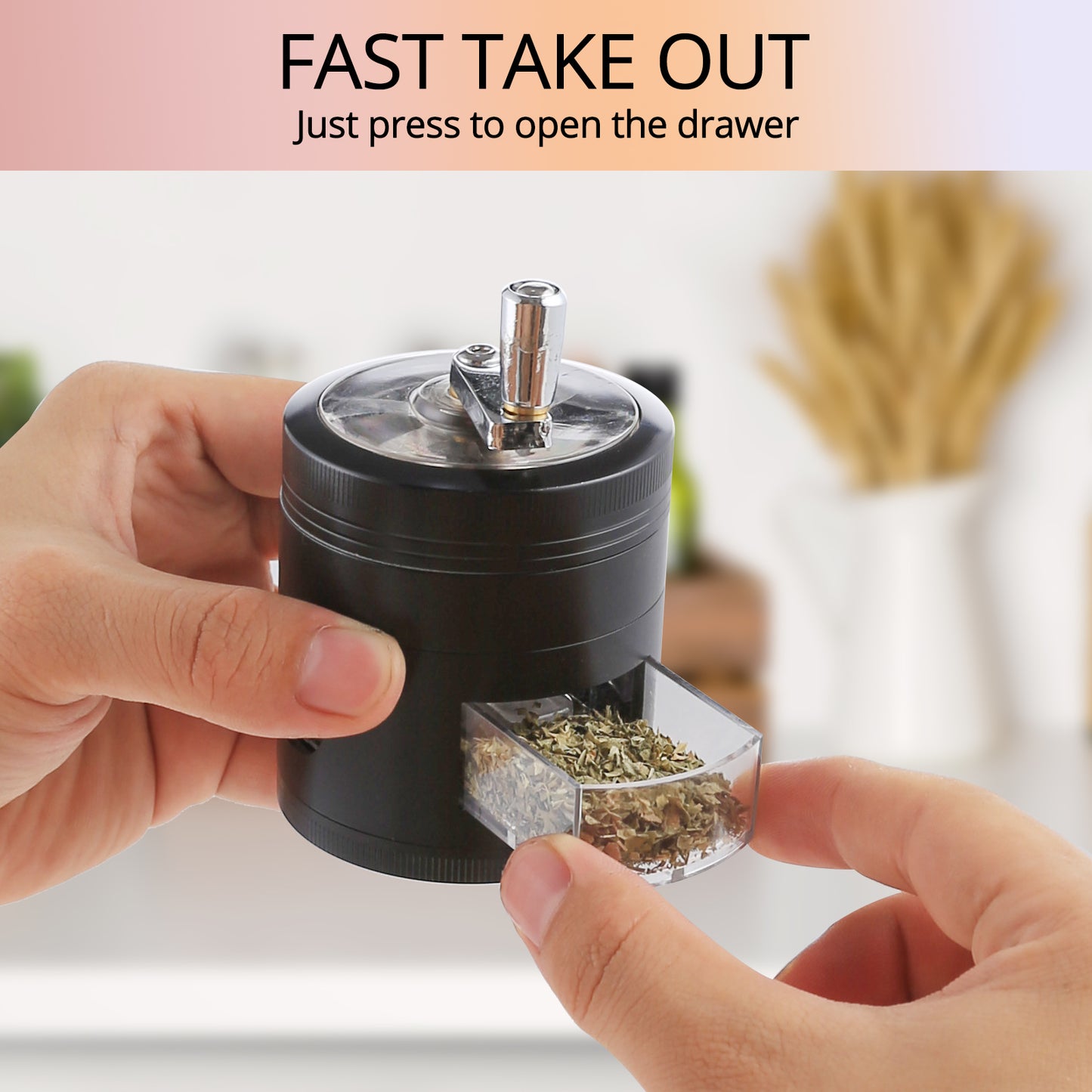 Weedabest Handle Herb Grinder